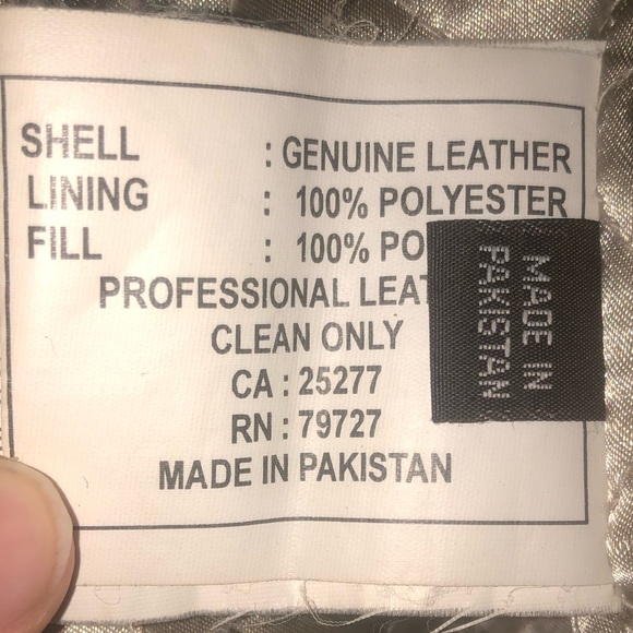 Oakwood Classic Brown Leather Jacket - Picture 4 of 8